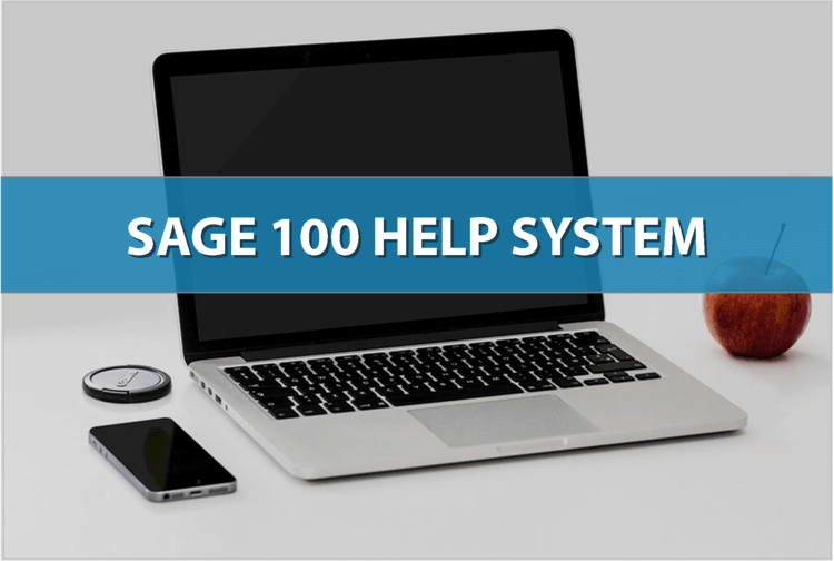 Sage 100 Help Graphic