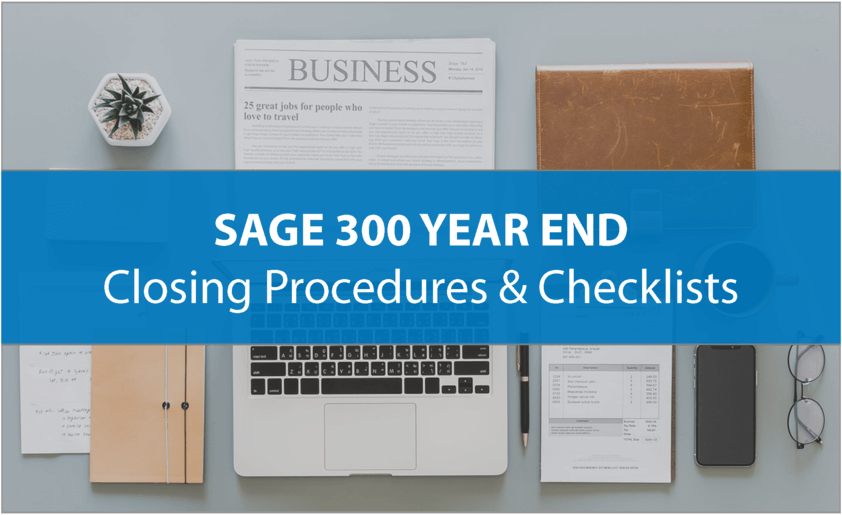 Sage 300 Year End Processing