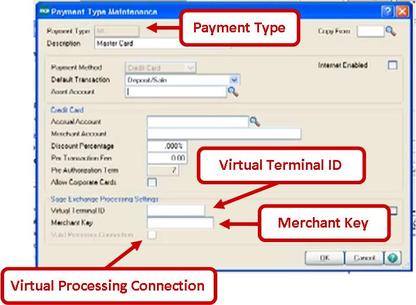 Credit Card Payment Type Options