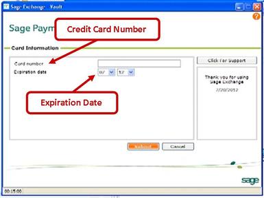 Sage 100 ERP: How to Enter Credit Card Information in Customer Maintenance