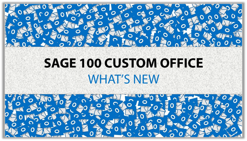 Sage 100 Custom Office Header
