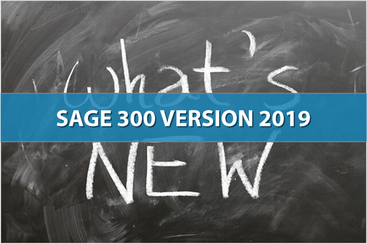 Sage 300 2019 Header