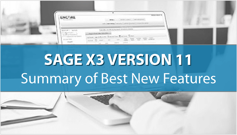 Sage X3 Version 11 Review
